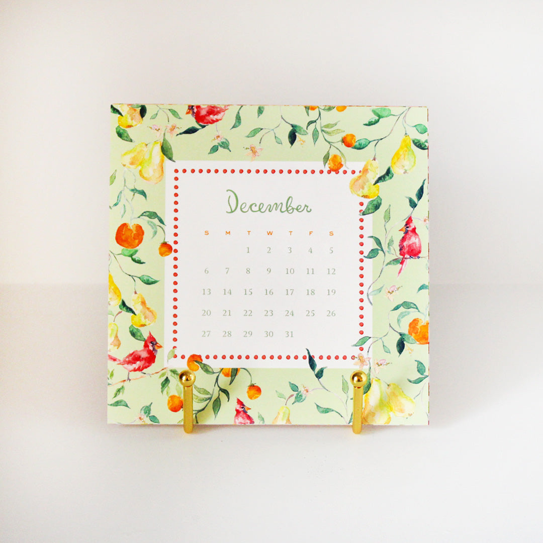 2026 Monthly Desk Calendar