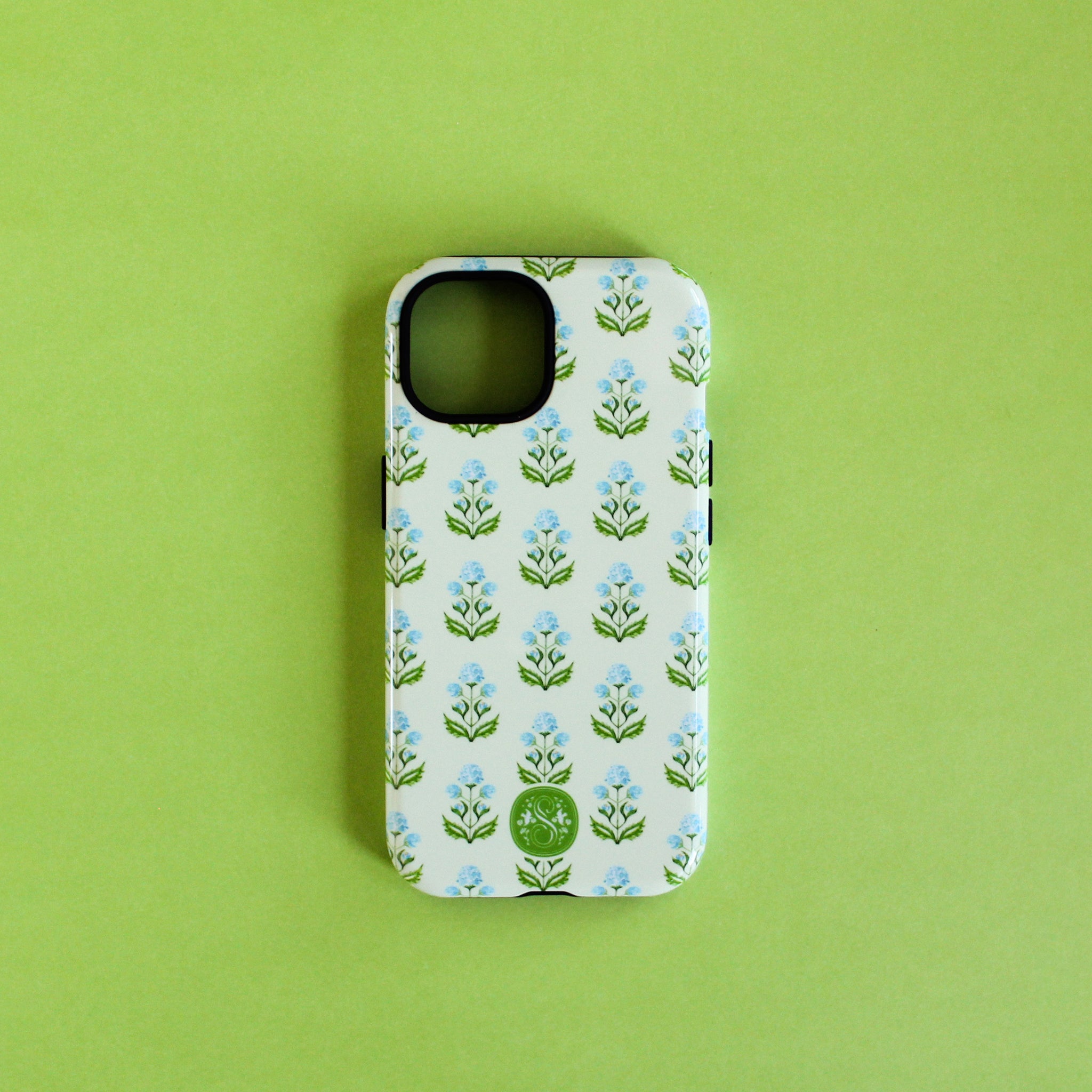 Hydrangea Case in Fresh Green