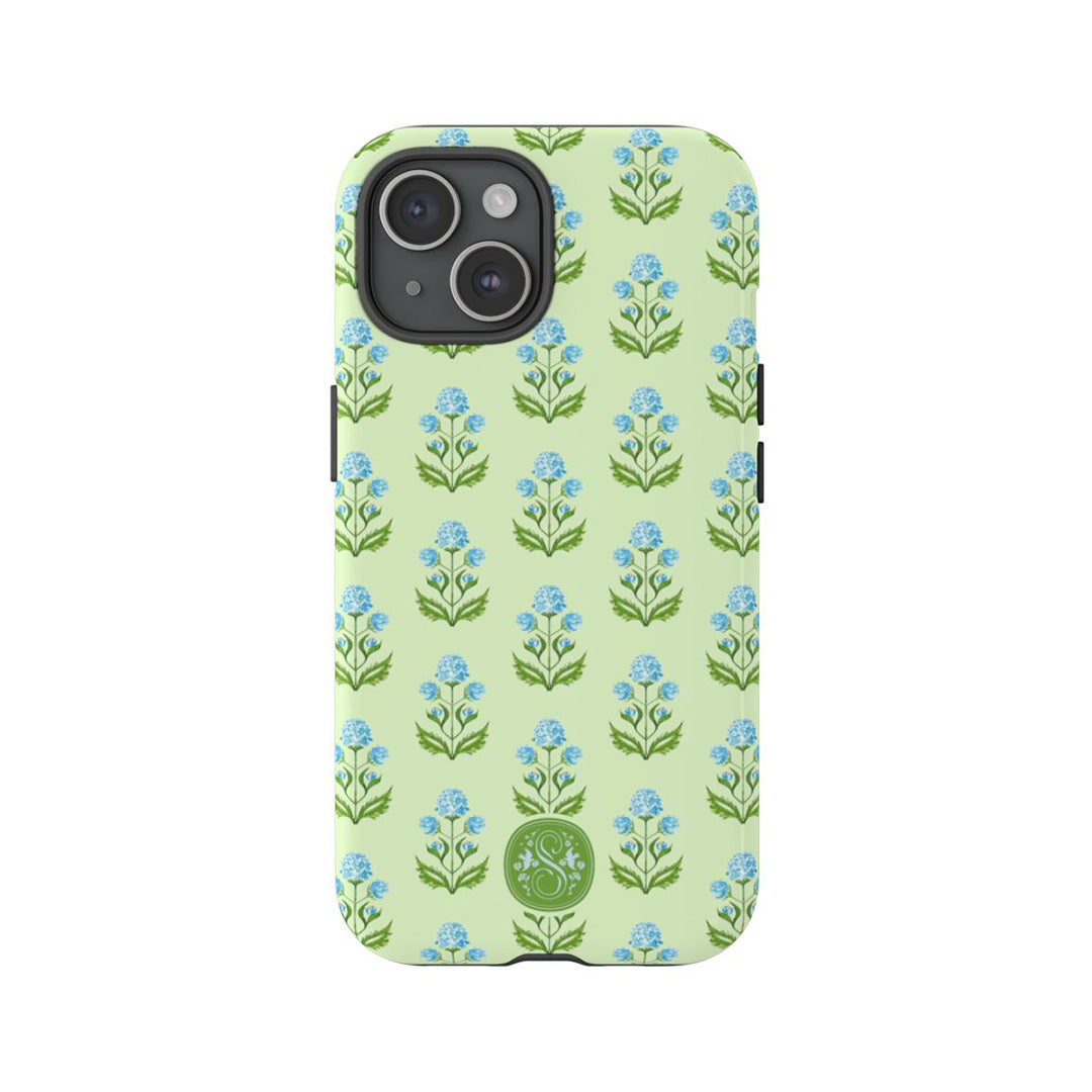 Hydrangea Case in Fresh Green