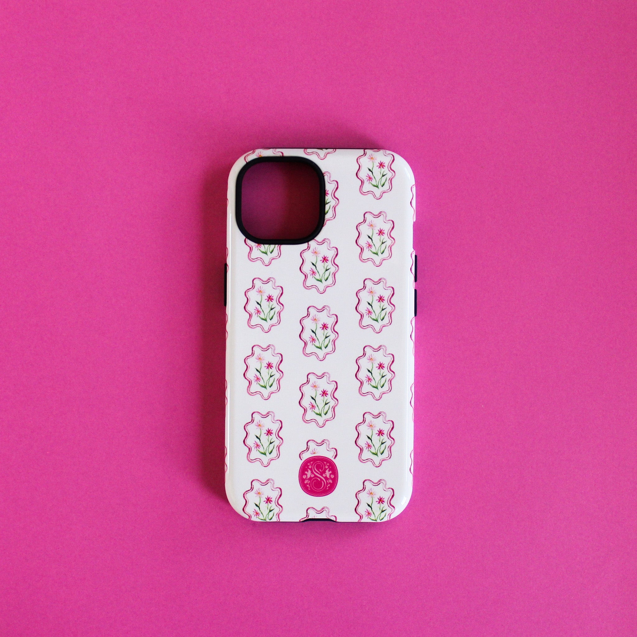 Flora Case in Baby Pink
