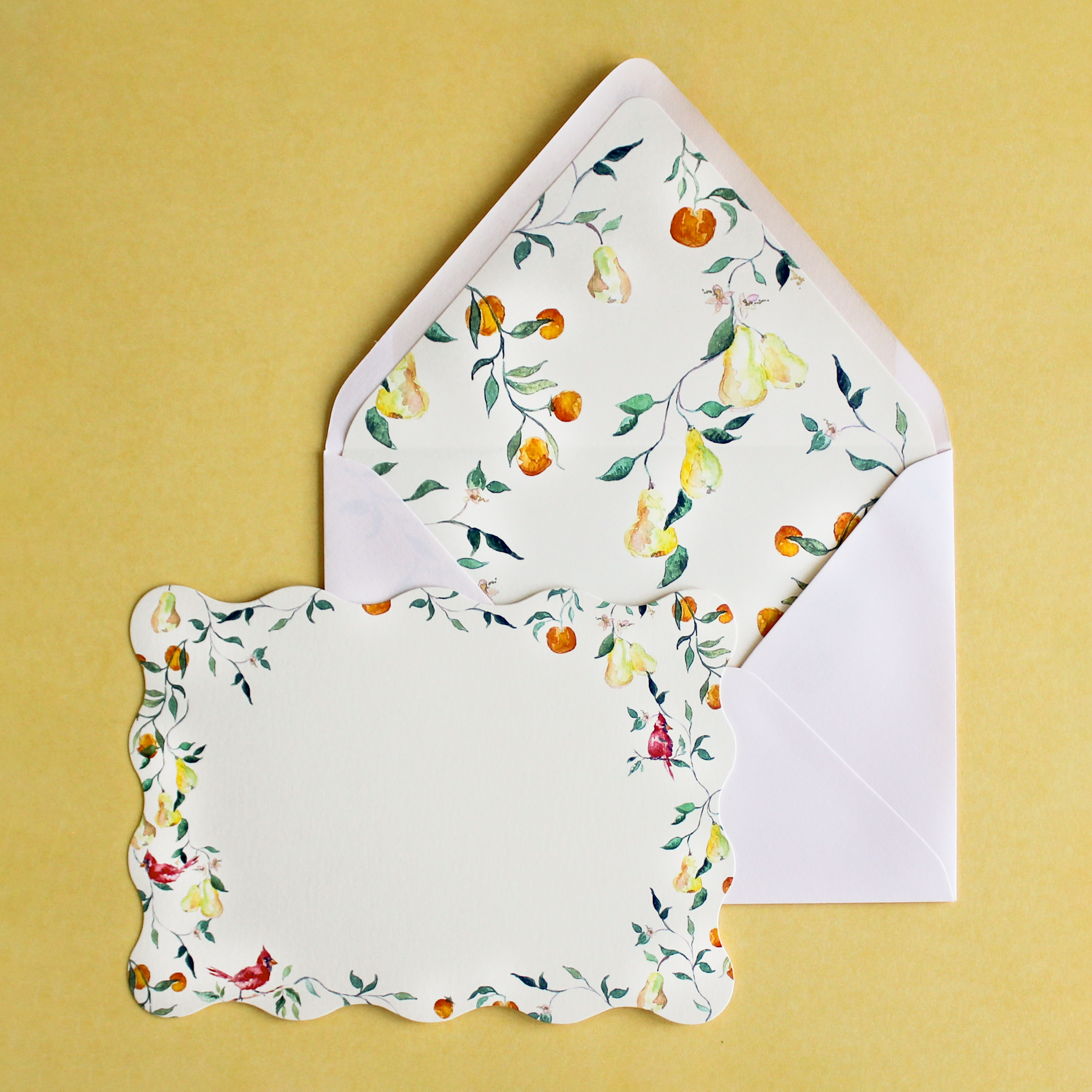 Citrus Garden Stationery Set