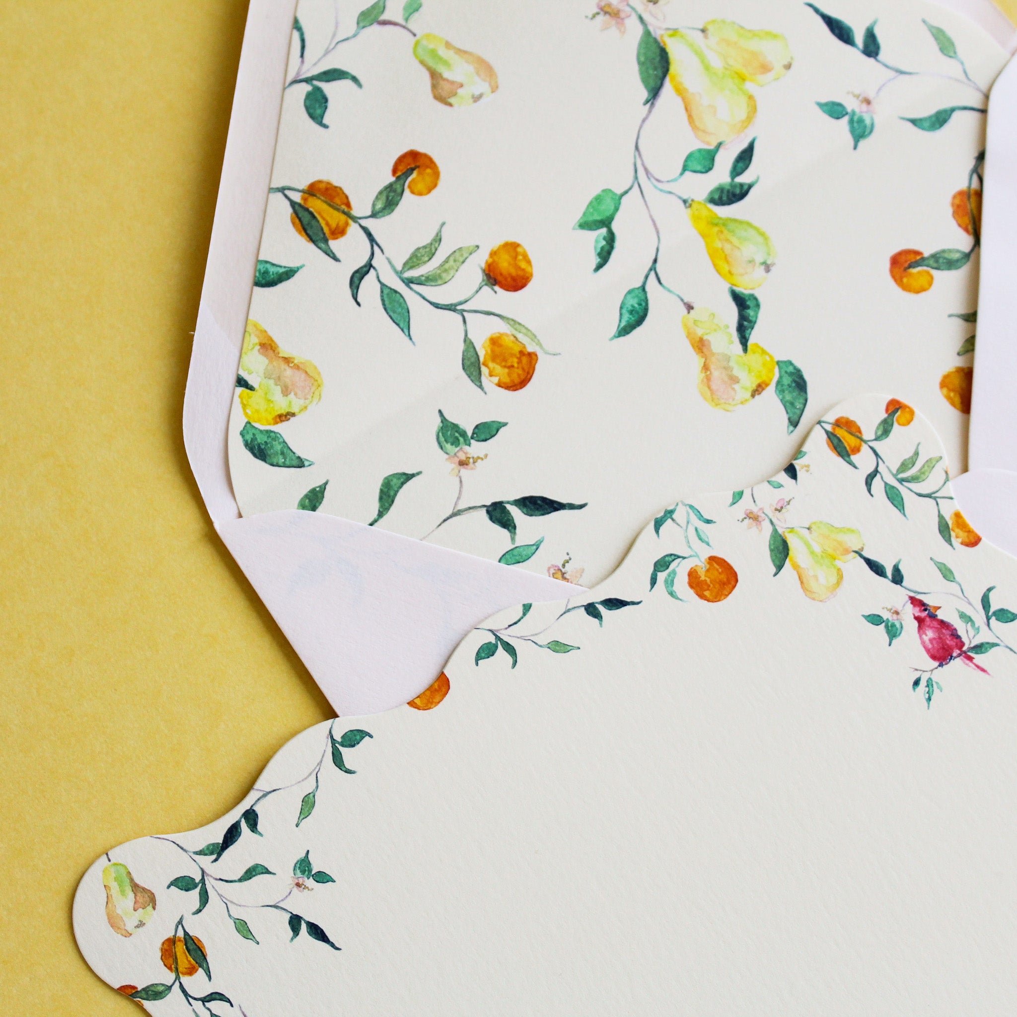 Citrus Garden Stationery Set