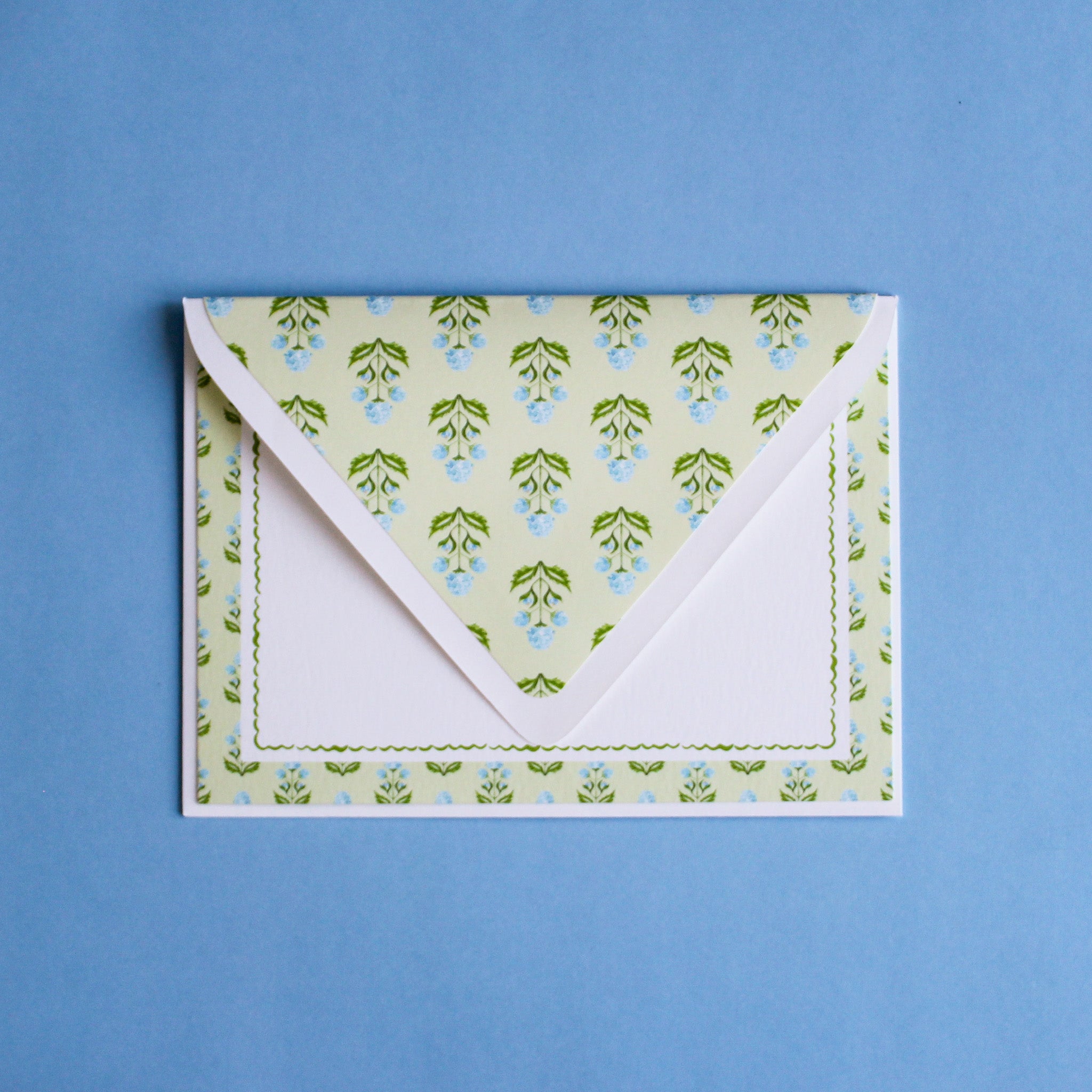 Hydrangea Stationery Set