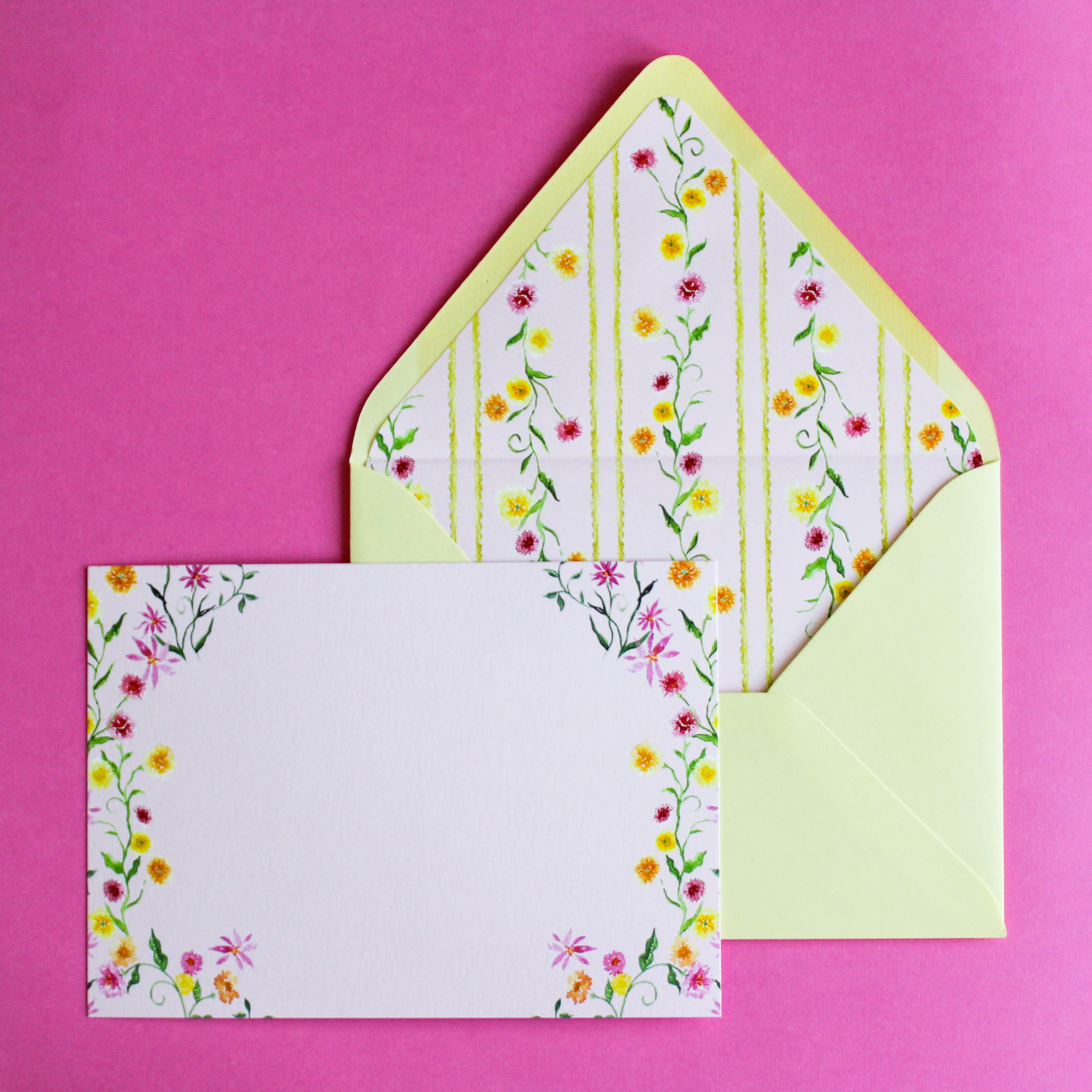 Dahlia Stationery Set