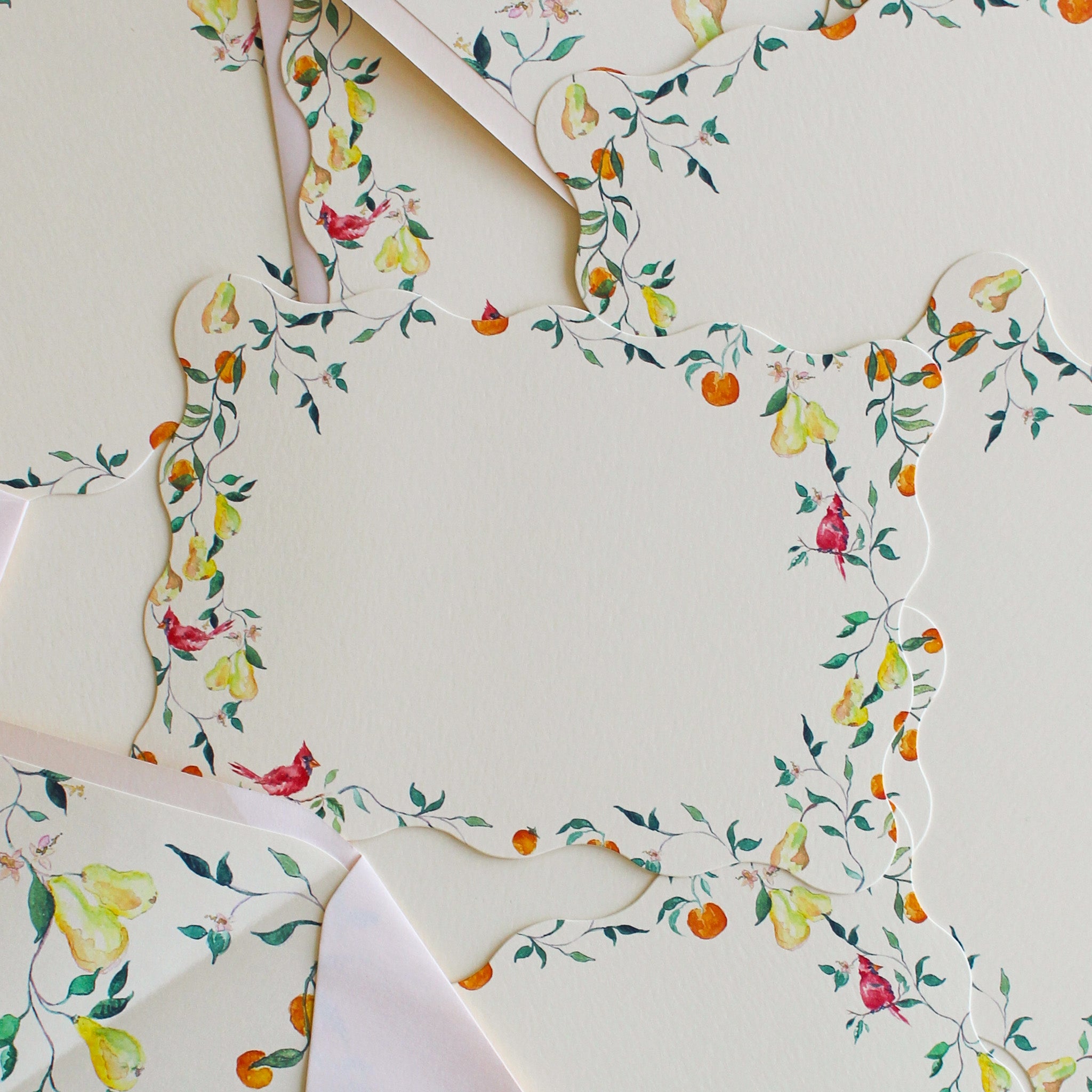 Citrus Garden Stationery Set