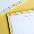 Dahlia Planning Notepad