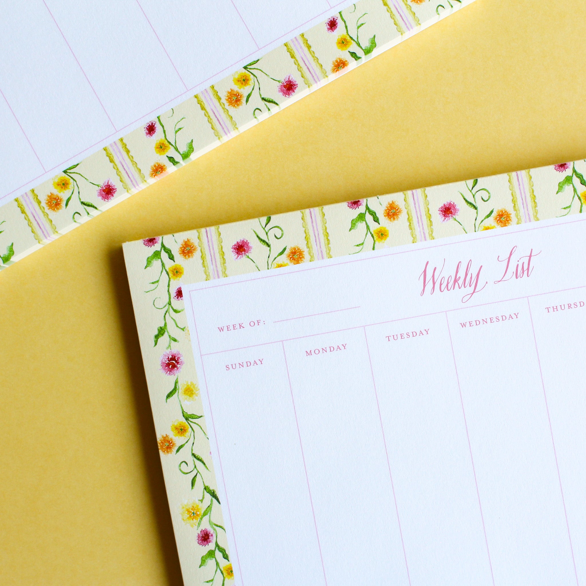 Dahlia Planning Notepad
