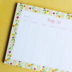 Dahlia Planning Notepad
