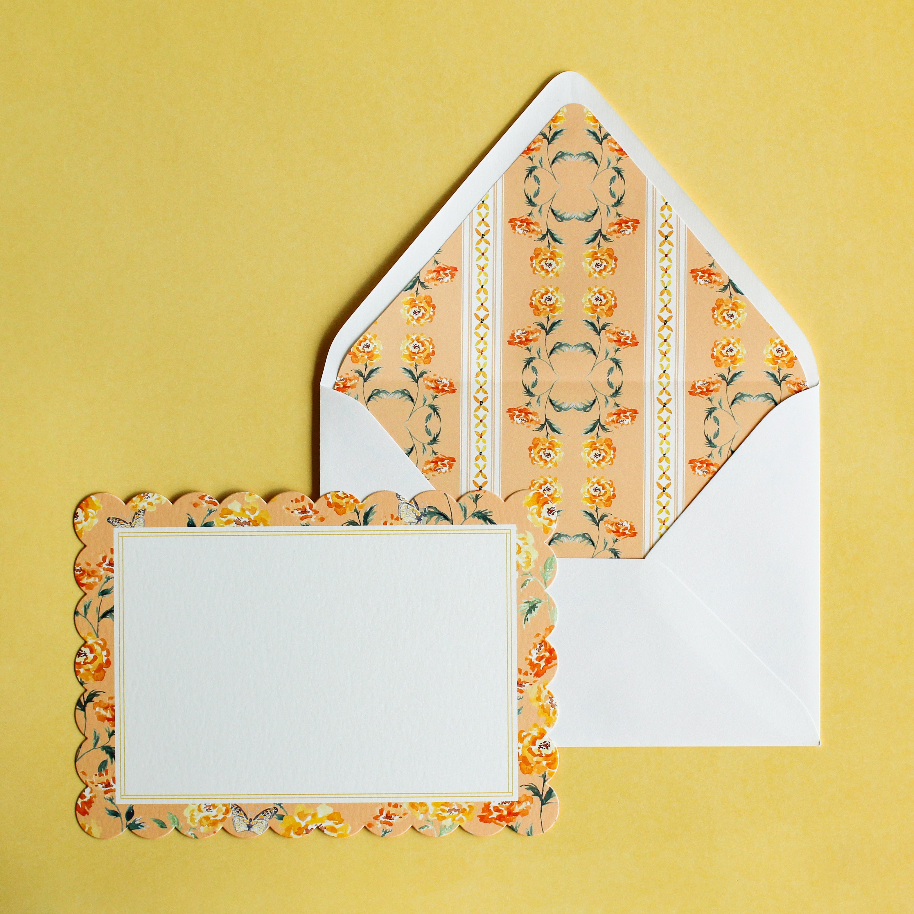 Marigold Stationery Set
