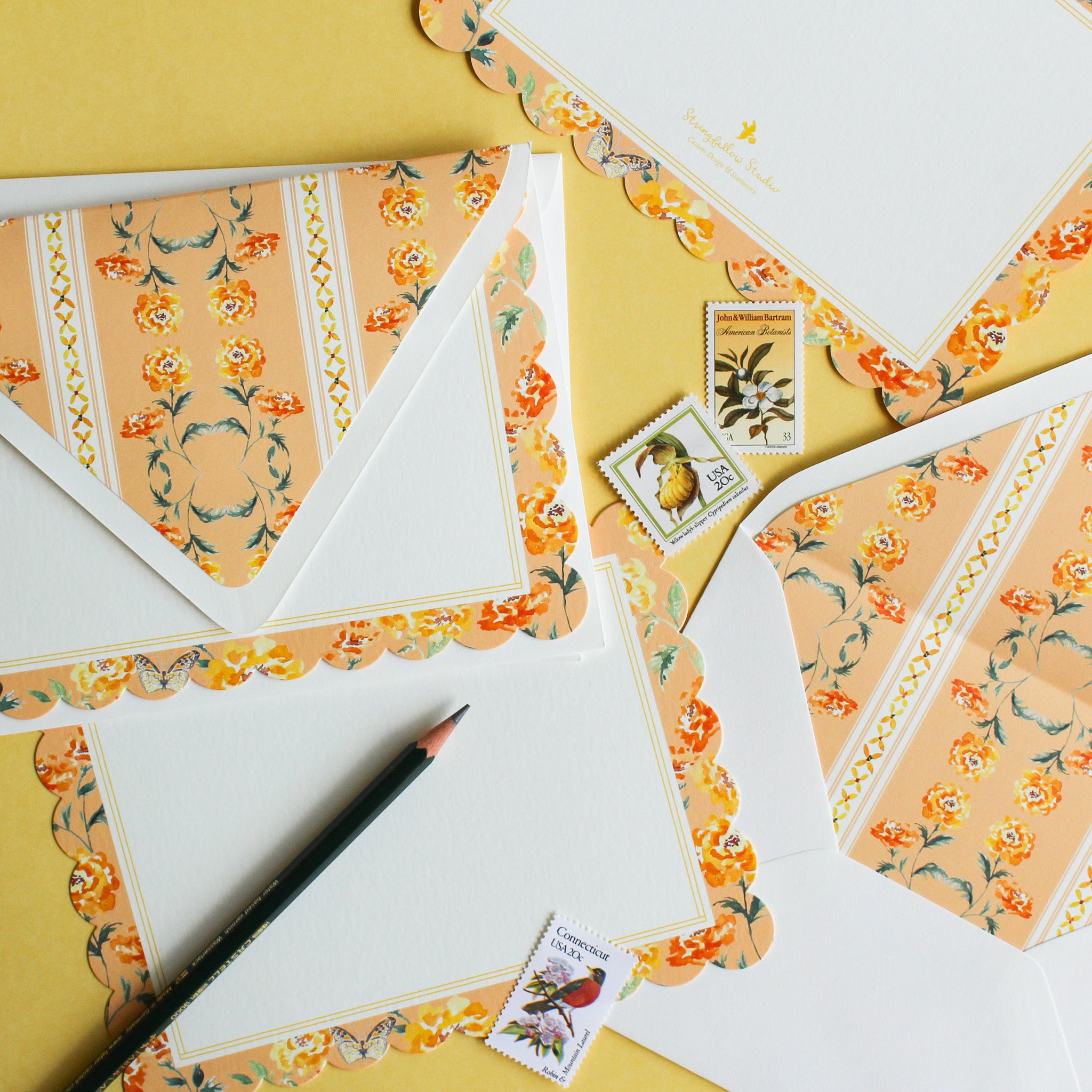 Marigold Stationery Set