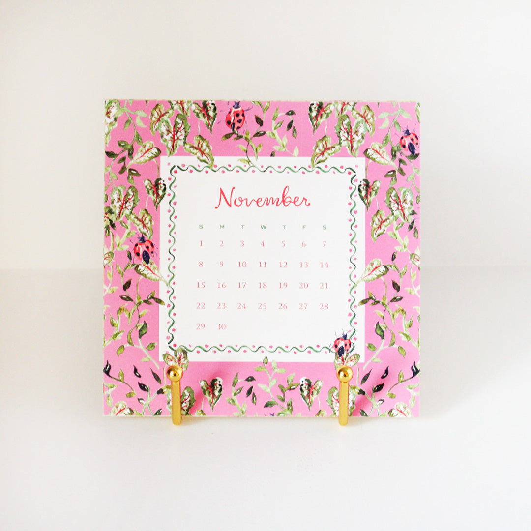 2026 Monthly Desk Calendar