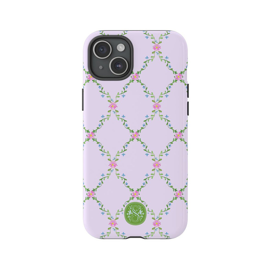 Trellis Case in Lilac